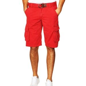 Rocawear Red Cargo Shorts